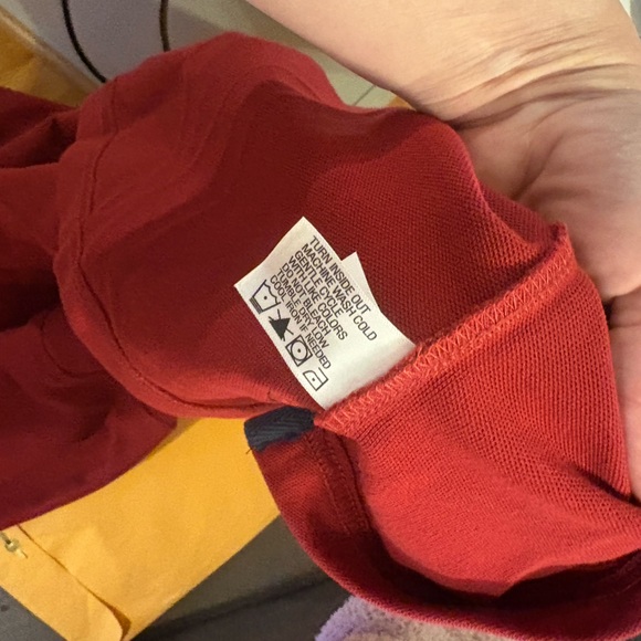 🔥Orvis Signature Long Sleeve Polo Men’s Shirt In Crimson UPF 50+ Sz M-NEW. - Picture 6 of 9